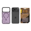 Tactical MagForce Hyperstealth Sika tok Apple iPhone 17 Pro Max/18 Pro Max készülékhez bordó füst