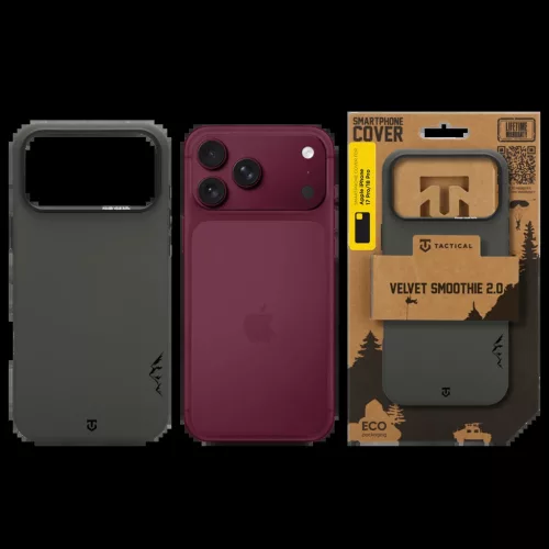 Tactical MagForce Velvet Smoothie 2.0 tok Apple iPhone 17 Pro/18 Pro készülékhez Bazooka