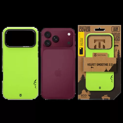 Tactical MagForce Velvet Smoothie 2.0 tok Apple iPhone 17 Pro/18 Pro készülékhez avokádó