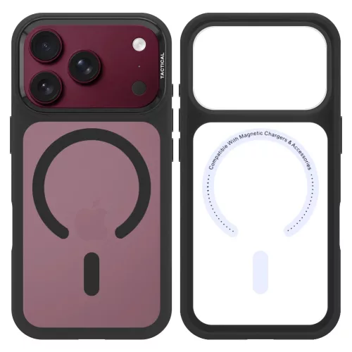 Tactical MagForce Hyperstealth 3.0 tok Apple iPhone 17 Pro/18 Pro készülékhez aszfalt