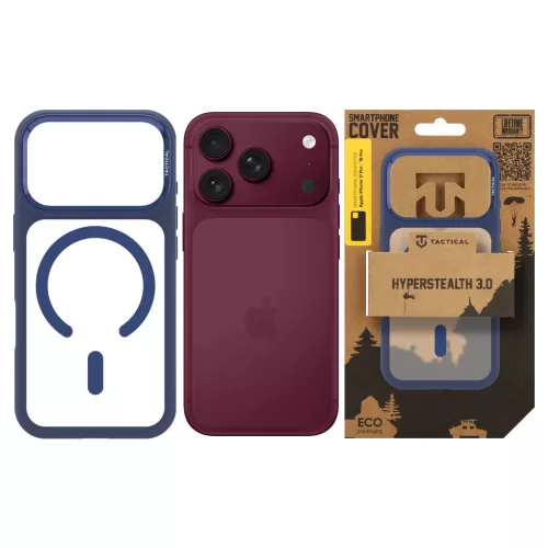Tactical MagForce Hyperstealth 3.0 tok Apple iPhone 17 Pro/18 Pro készülékhez mélykék