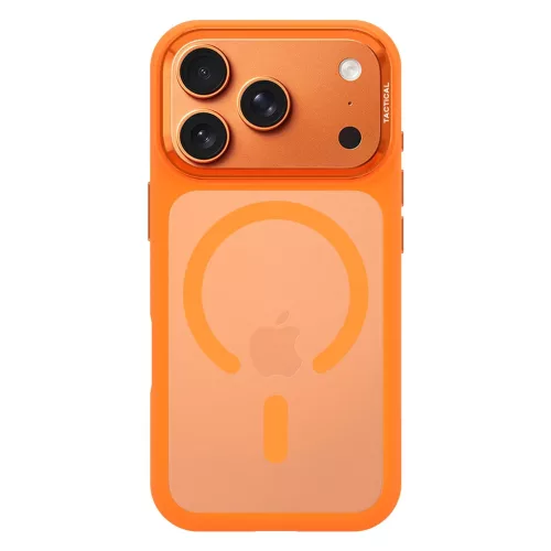 Tactical MagForce Hyperstealth 3.0 tok Apple iPhone 17 Pro/18 Pro készülékhez, narancssárga
