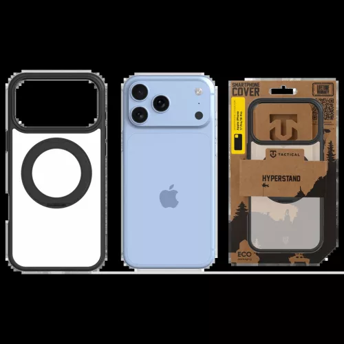 Tactical MagForce Hyperstand tok Apple iPhone 17 Pro/18 Pro készülékhez aszfalt
