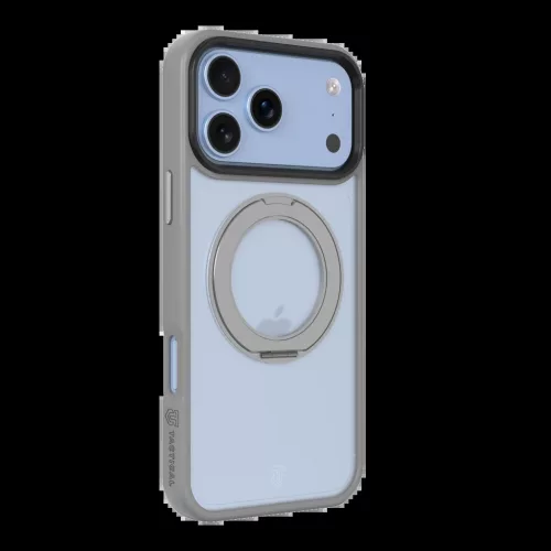 Tactical MagForce Hyperstand tok Apple iPhone 17 Pro Max/18 Pro Max készülékhez, világosszürke