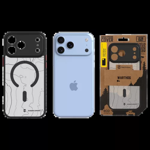 Tactical MagForce Warthog tok Apple iPhone 17 Pro/18 Pro készülékhez aszfalt