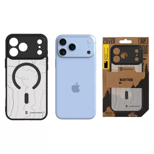 Tactical MagForce Warthog tok Apple iPhone 17 Pro Max/18 Pro Max készülékhez aszfalt