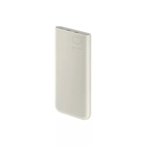 EB-P3401XUE Samsung FastCharge külső akkumulátor 2× USB-C 25W 10000mAh bézs