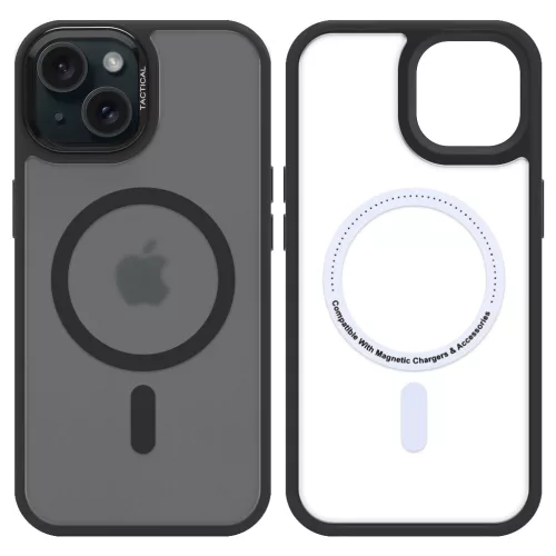 Tactical MagForce Hyperstealth 3.0 tok Apple iPhone 15 készülékhez aszfalt