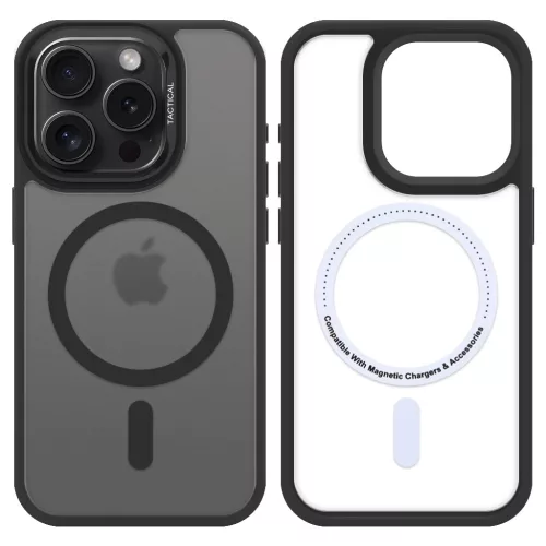 Tactical MagForce Hyperstealth 3.0 tok Apple iPhone 15 Pro készülékhez aszfalt