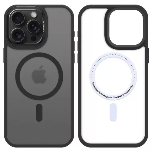 Tactical MagForce Hyperstealth 3.0 tok Apple iPhone 15 Pro Max készülékhez aszfalt
