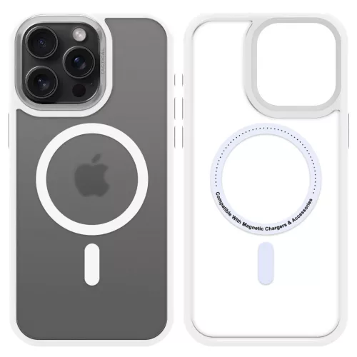 Tactical MagForce Hyperstealth 3.0 tok Apple iPhone 15 Pro Max készülékhez, hófehér
