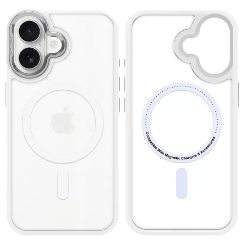 Tactical MagForce Hyperstealth 3.0 tok Apple iPhone 16 készülékhez, hófehér