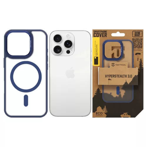 Tactical MagForce Hyperstealth 3.0 tok Apple iPhone 16 Pro készülékhez mélykék