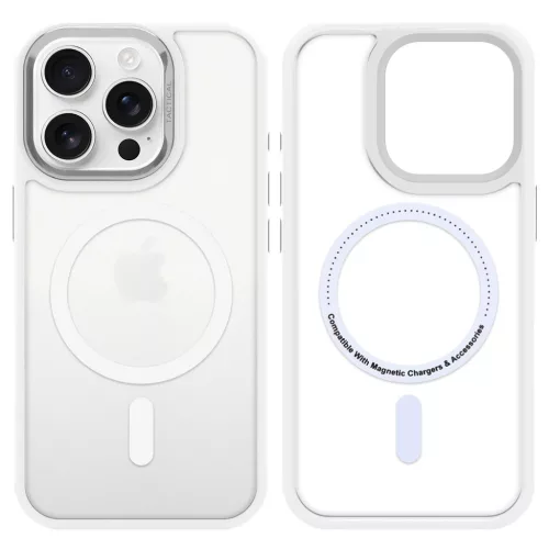 Tactical MagForce Hyperstealth 3.0 tok Apple iPhone 16 Pro készülékhez hófehér