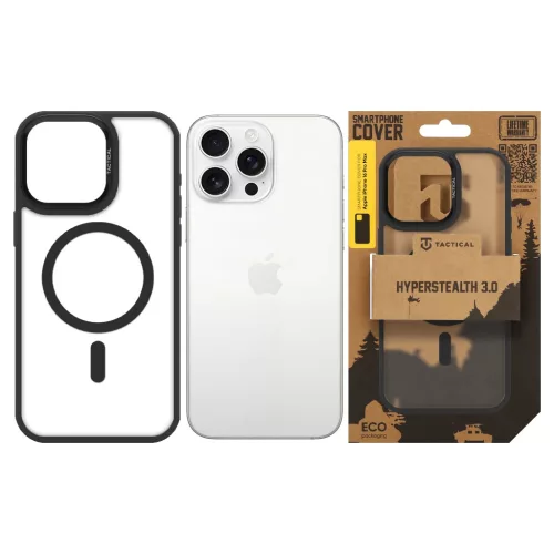 Tactical MagForce Hyperstealth 3.0 tok Apple iPhone 16 Pro Max készülékhez aszfalt