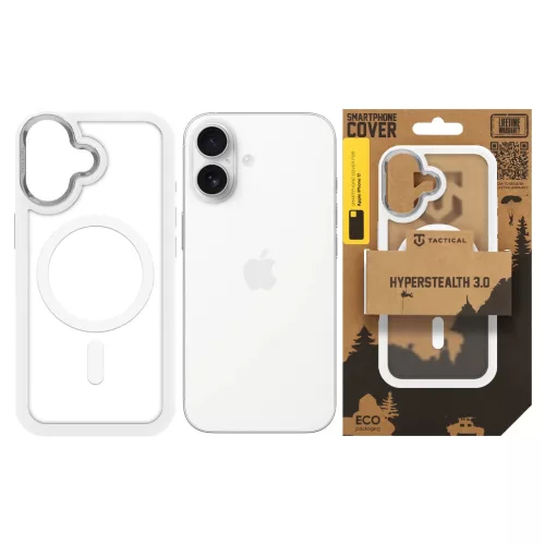 Tactical MagForce Hyperstealth 3.0 tok Apple iPhone 17 készülékhez hófehér