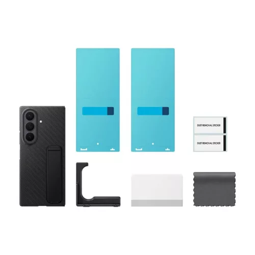 EF-XF976SBE Samsung Carbon állványtok Galaxy Z Fold 8 Ultra készülékhez, fekete (sérült csomagolás)