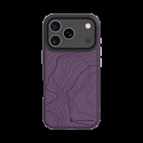 Tactical MagForce Hyperstealth Sika tok Apple iPhone 17 Pro/18 Pro készülékhez bordó füst