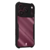 Tactical Quantum Stealth tok Apple iPhone 17 Pro/18 Pro készülékhez, átlátszó/fekete
