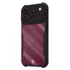 Tactical Quantum Stealth tok Apple iPhone 17 Pro/18 Pro készülékhez, átlátszó/fekete