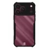 Tactical Quantum Stealth tok Apple iPhone 17 Pro Max/18 Pro Max készülékhez átlátszó/fekete