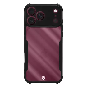   Tactical Quantum Stealth tok Apple iPhone 17 Pro Max/18 Pro Max készülékhez átlátszó/fekete