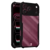 Tactical Quantum Stealth tok Apple iPhone 17 Pro Max/18 Pro Max készülékhez átlátszó/fekete