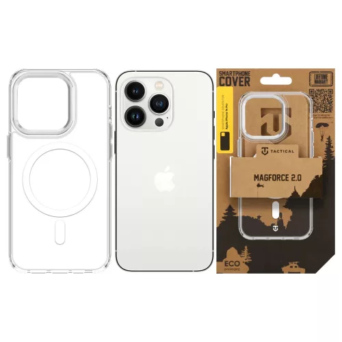 Tactical MagForce 2.0 tok Apple iPhone 14 Pro készülékhez ezüst
