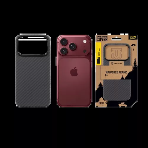 Tactical MagForce Aramid tok Apple iPhone 18 Pro készülékhez fekete