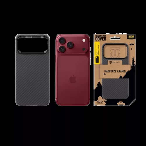 Tactical MagForce Aramid tok Apple iPhone 18 Pro Max készülékhez fekete