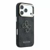 Guess PU 4G Resin Metal Logo tok iPhone 18 Pro készülékhez fekete