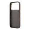 Guess PU 4G Resin Metal Logo tok iPhone 18 Pro készülékhez barna