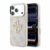 Guess PU 4G Resin Metal Logo tok iPhone 18 Pro készülékhez rózsaszín