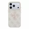Guess PU 4G Resin Metal Logo tok iPhone 18 Pro Max készülékhez, rózsaszín