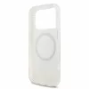 Guess IML Flowers Allover Strap MagSafe tok iPhone 18 Pro készülékhez fehér