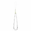Guess IML Flowers Allover Strap MagSafe tok iPhone 18 Pro Max készülékhez, fehér