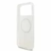 Guess IML Flowers Allover Strap MagSafe tok iPhone 18 Pro Max készülékhez, fehér