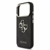 Guess PU 4G Metal Logo Strap tok iPhone 18 Pro készülékhez fekete