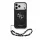 Guess PU 4G Metal Logo Strap tok iPhone 18 Pro Max készülékhez fekete