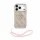 Guess PU 4G fém logós szíjas tok iPhone 18 Pro készülékhez rózsaszín