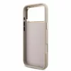 Guess PU 4G Metal Logo Strap tok iPhone 18 Pro Max készülékhez rózsaszín