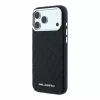 Karl Lagerfeld PU Grained Allover Semi Wrap Magsafe tok iPhone 18 Pro Max készülékhez fekete