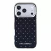 Karl Lagerfeld IML Rhinestones Allover tok iPhone 18 Pro Max készülékhez fekete