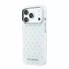 Karl Lagerfeld IML Rhinestones Allover tok iPhone 18 Pro készülékhez, fehér