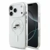 Karl Lagerfeld IML K&CH Heads Metal Frame MagSafe tok iPhone 18 Pro készülékhez fehér