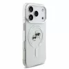 Karl Lagerfeld IML K&CH Heads Metal Frame MagSafe tok iPhone 18 Pro készülékhez fehér