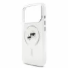 Karl Lagerfeld IML K&CH Heads Metal Frame MagSafe tok iPhone 18 Pro készülékhez fehér