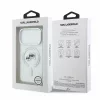 Karl Lagerfeld IML K&CH Heads Metal Frame MagSafe tok iPhone 18 Pro készülékhez fehér