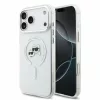 Karl Lagerfeld IML K&CH Heads fémkeretes MagSafe tok iPhone 18 Pro Max készülékhez fehér