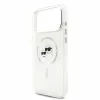 Karl Lagerfeld IML K&CH Heads fémkeretes MagSafe tok iPhone 18 Pro Max készülékhez fehér